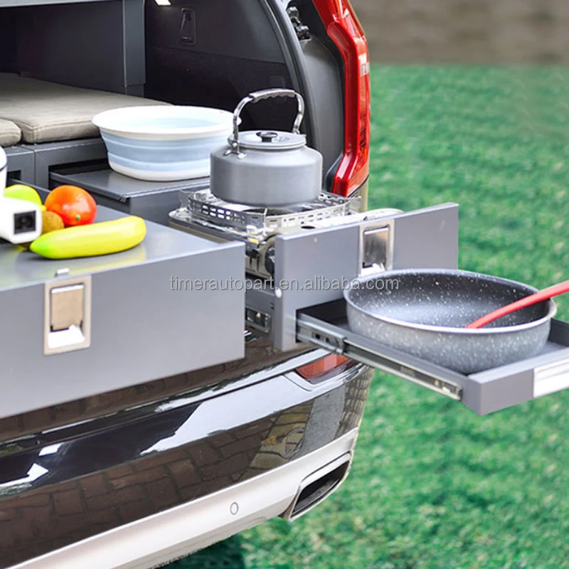 2023 New Foam Mattress For Sleeping In Suv Best Easy Cooker Kitchen For Outdoor Camping Customized Truck Drawer System Cabinet