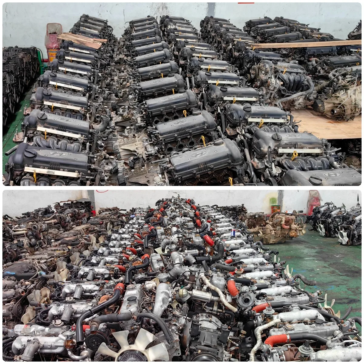 Used Japanese Car Engines Complete Engine 4BD1T  For Isuzu Excavator