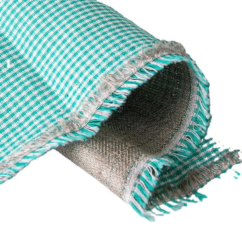 Medical silver mixed woven fabric