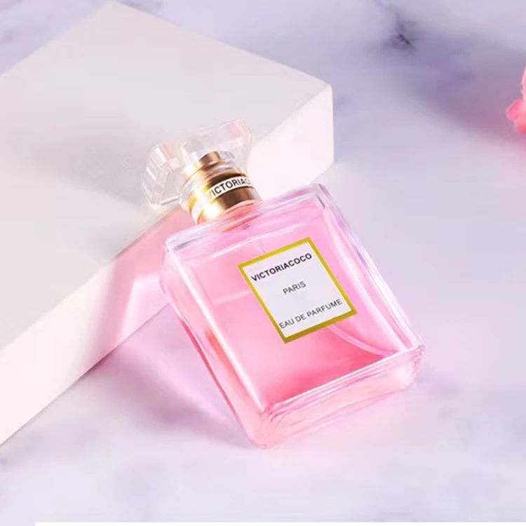 
Custom Empty Portable Clear Matt Black 50ml Small Victoria Secret Glass Cosmetic Spray Perfume Bottle Container for Amazon 