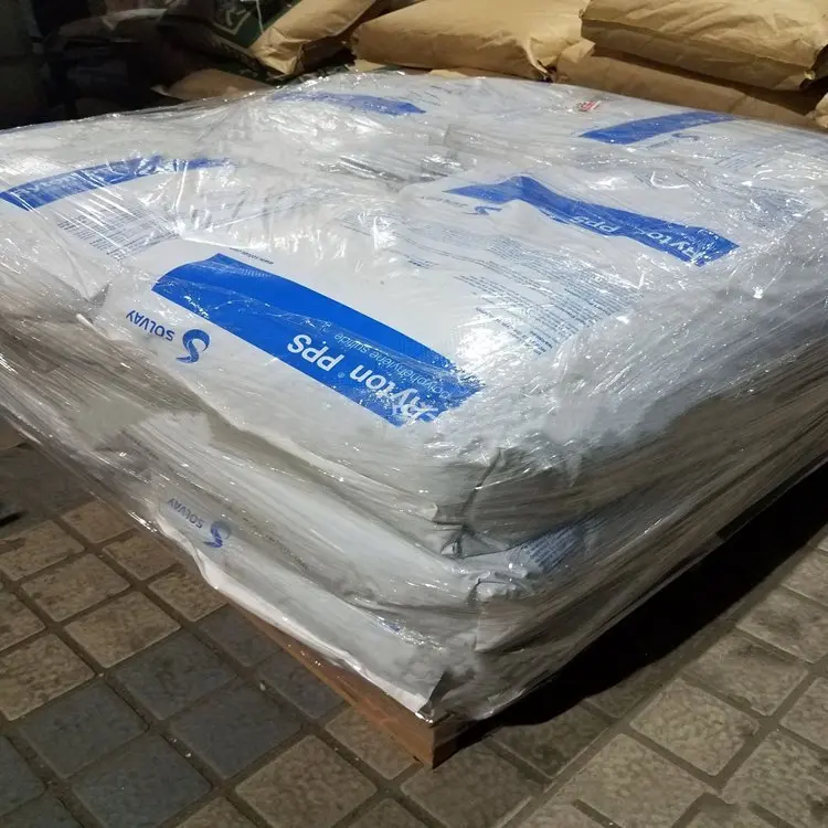 Solvay PPS GF40 гранулы Ryton R-4-220NA/R-4-220BL пластиковые 40% стеклоармированный инженерный пластик