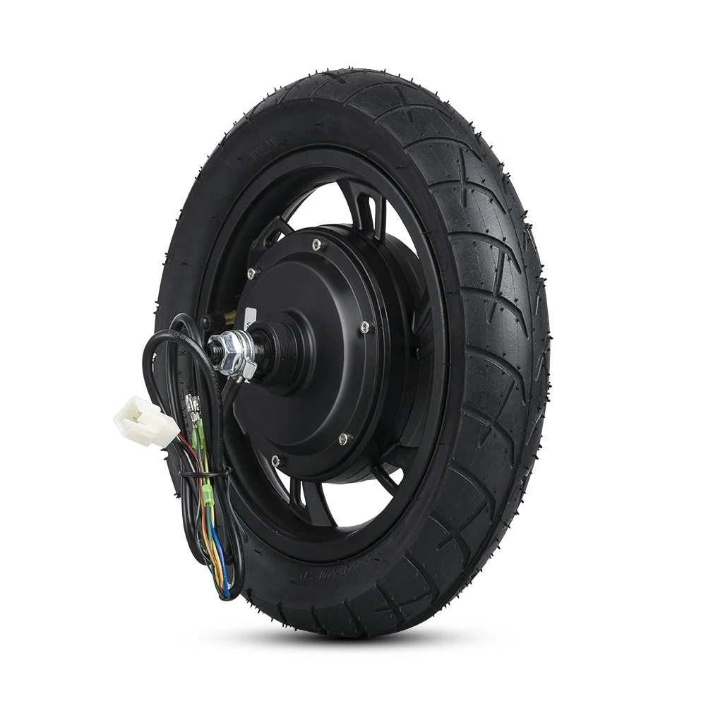 12Inch 36V 48V 350W 500W Ebike Rear Hub Motor Citycoco Motorcycle Brushless Motor