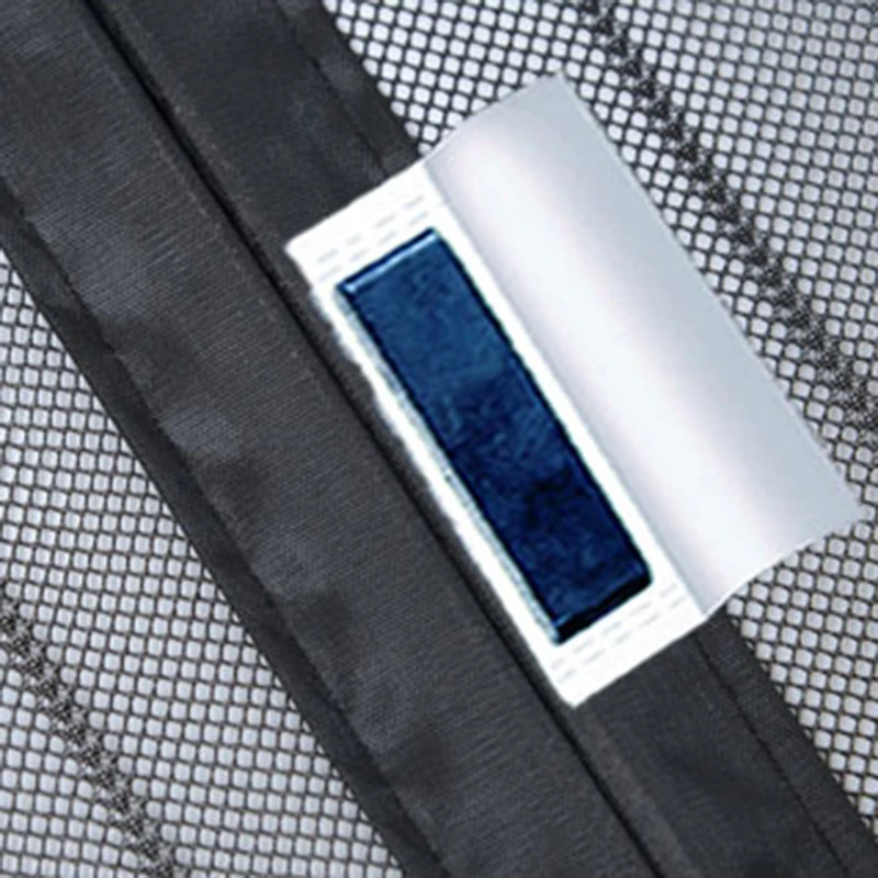 Summer heat anti-mosquito magnetic door curtain magic self-attached stripe net curtain for door