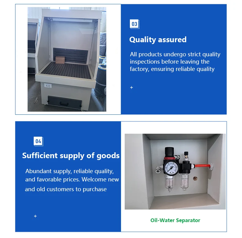 Professional Manufacturer Sale Durable Grinding Downdraft Table Dust Collector for Powder