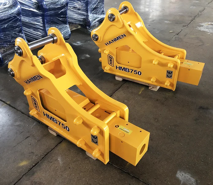 hmb750 case 580 hydraulic hammer breaker 75 hydraulic hammers for chisel 75mm for excavator