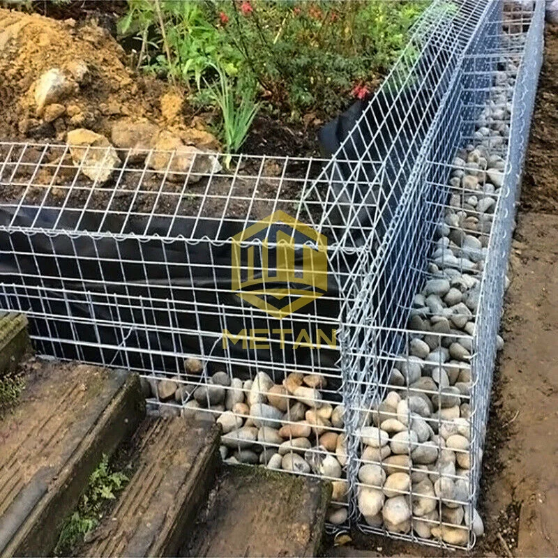 High quality galvanized welded gabion basket