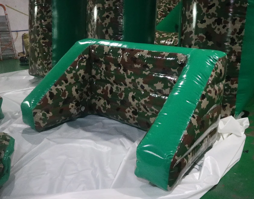 Игрушки XIXI армейские цветные надувные бункеры для пейнтбола камуфляжный воздушный бункер спортивных
