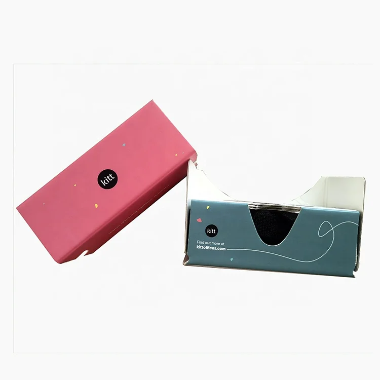 2022 3d Video Glasses Virtual Reality Vr Cardboard 2 Google Cardboard 2.0 Virtual Reality VR paper goggles