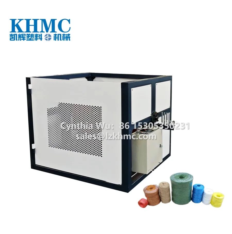 PP Twine twisting and spool winding machine inflow twister/ 5kg bobbin winding and twisting machine