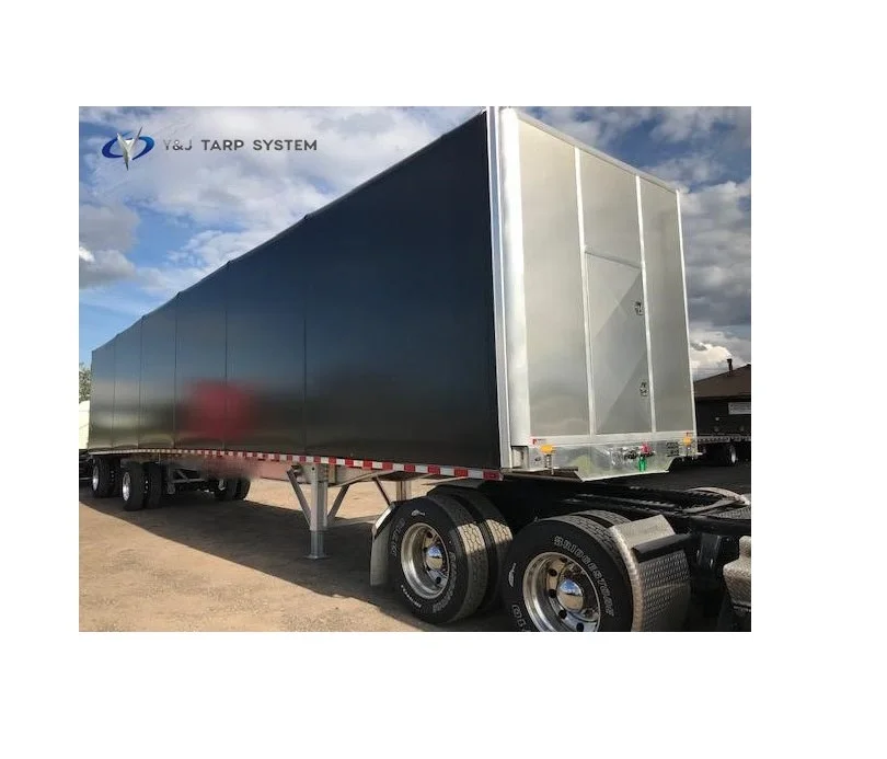 48 футов, рулонные брезенты для прицепа с платформой