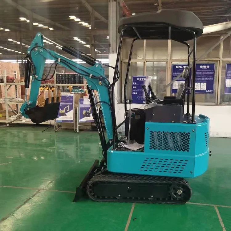 1 ton crawler earth-moving excavator with a price advantage, small trencher