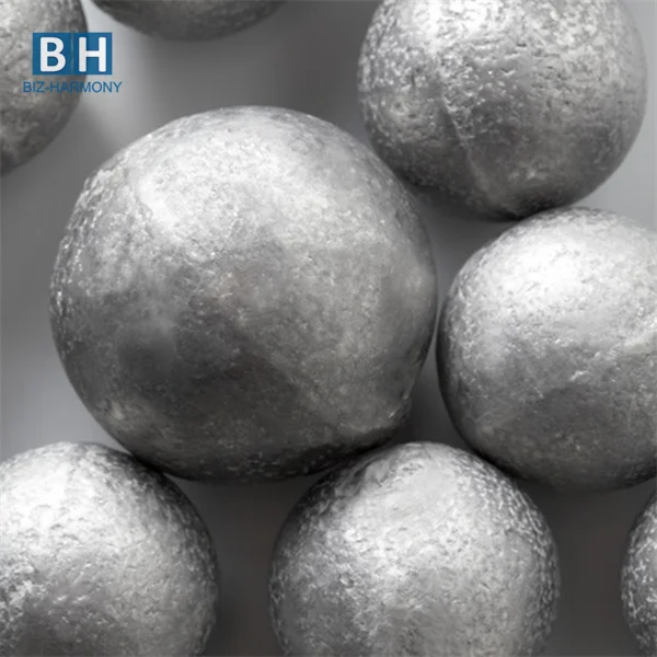 Low Price High Quality 18mm 28mm 40mm 50mm 80mm 100mm Forged carbon steel ball for silica sand grinding