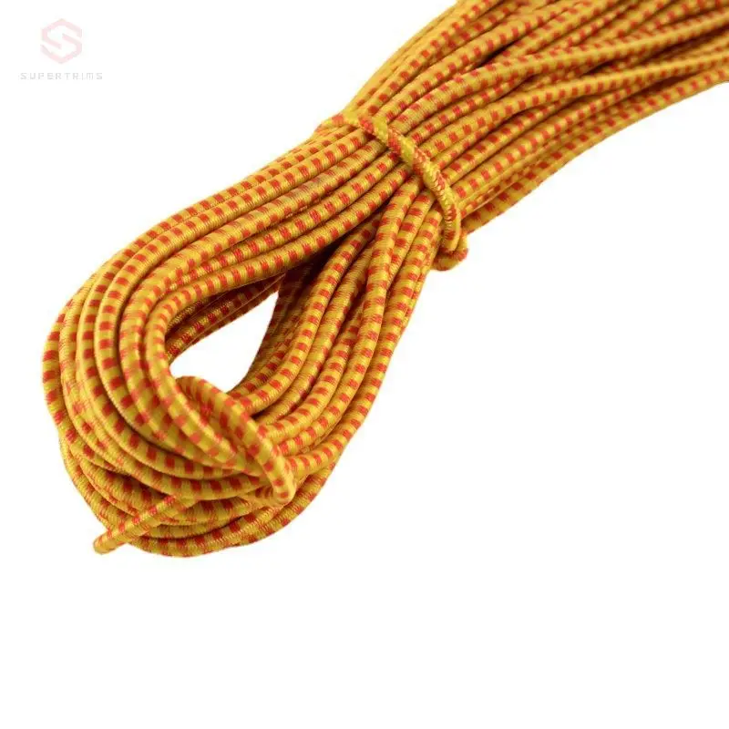 High Elastic Rope Custom 1mm 4mm 5mm 8mm 10mm 20mm Heavy Duty Bungee Cords Garment Luggage Hair Ties Fancy Elastic Bungee Cord