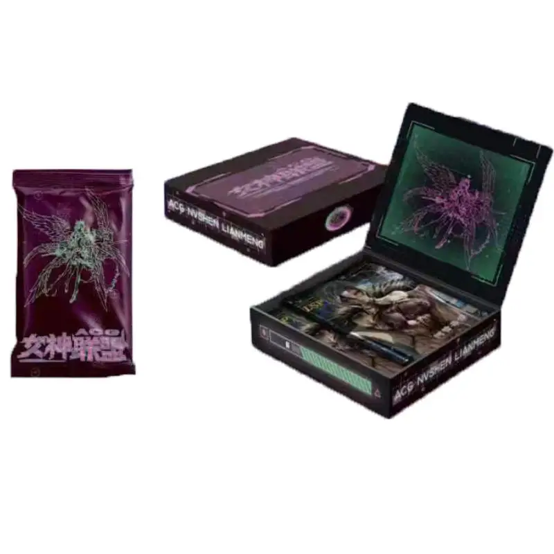 Google Japanese 36 Box Wholesale Sexy Girl Story Acg Goddess Alliance Game Card Painter Sakimichan Collection Amine Play Cards