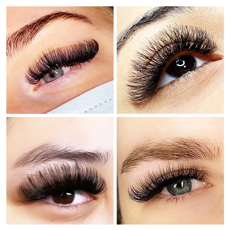 Pre Made Fans Individual Lashes Russian Volume Lashes