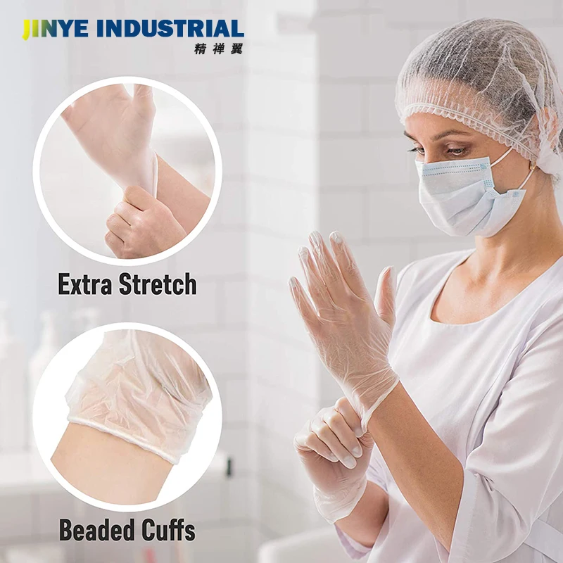 Wholesale High Quality Disposable PVC Vinyl Gloves Powder Free China Manufacturers