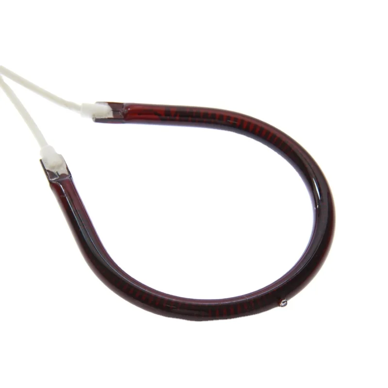 Black ceramic electric heating tube  silicon carbide electric heating tube