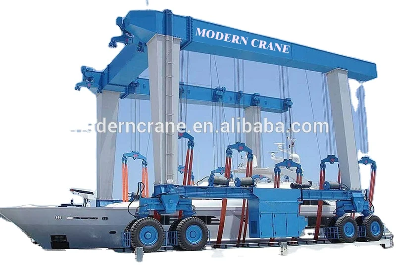 100T Heavy Boat Lifting Cranes Hot Sale