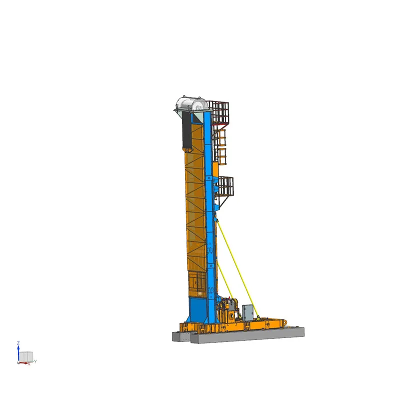 equip  coiled tubing that Tower mechanical reversing (belt) vertical pumping unit  Blue Elephant