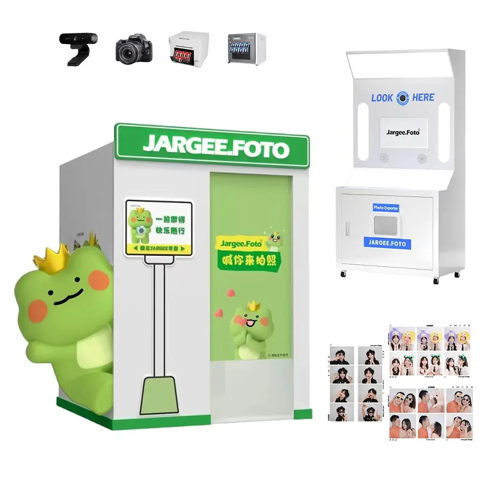 Jointly-designed Photo Booth Machine Coin Operated Photo Booth Photography Pavilion,Korean Popular Selfie Photo Booth For Mall