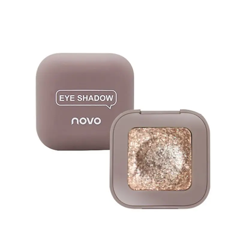 Best 12 colors cute portable single glitter eye shadow powder makeup palette wholesale with mirror