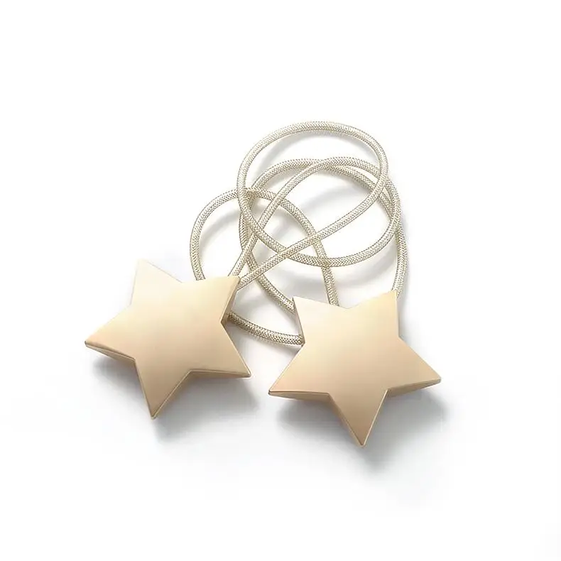 С мультипликационным принтом «Звезда» форма застежки для штор, европейский стиль оформления занавес пряжки ванная комната крюк магнит ремешки Аксессуары для штор