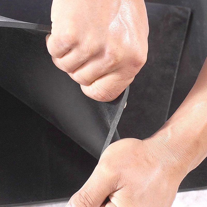 8m width 1.2mm thick impermeable 30 45 60 mil black white epdm rubber pond pool sheet liner