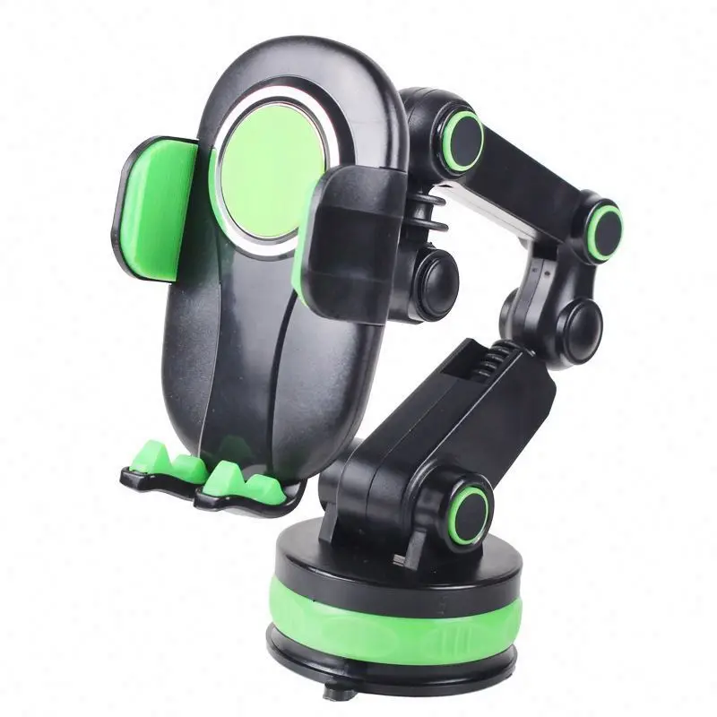 New Style Long Neck Rotatable And Retractable Windshield Suction Car Phone Holder