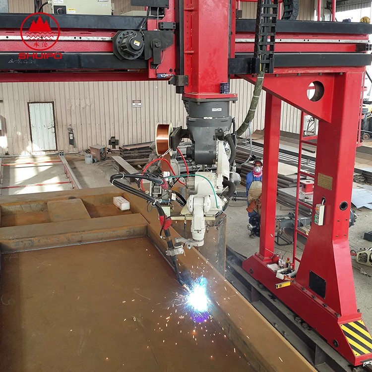 Welding Robot for Special Vehicle as for Dumper Trailer Tank Truck Automatic Screen Welding Equipment