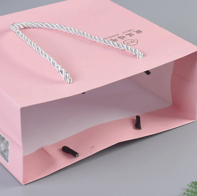 Oem бумажный пакет от производителя, упаковка для одежды, бумажный пакет на заказ с принтом логотипа