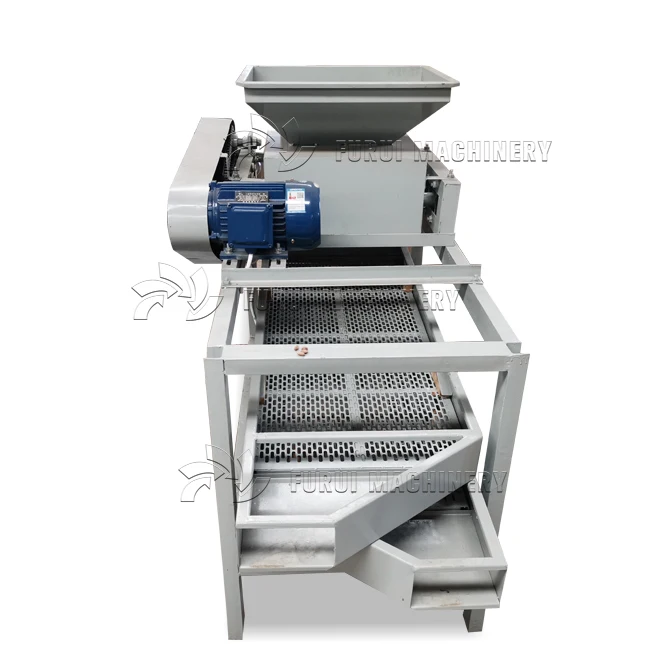 Industrial palm kernel crushing machine/hazelnut shelling machine/pecan cracking machine price