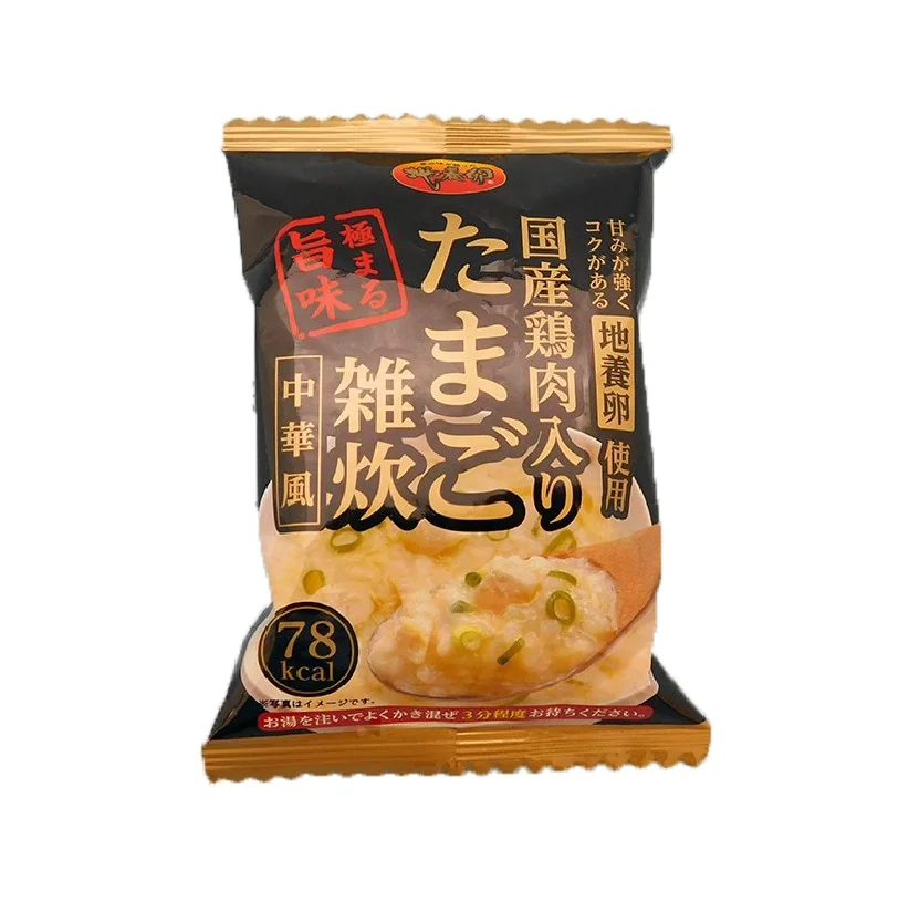 Каша для яиц с длительным вкусом, мгновенная замороженная Японская еда с курицей