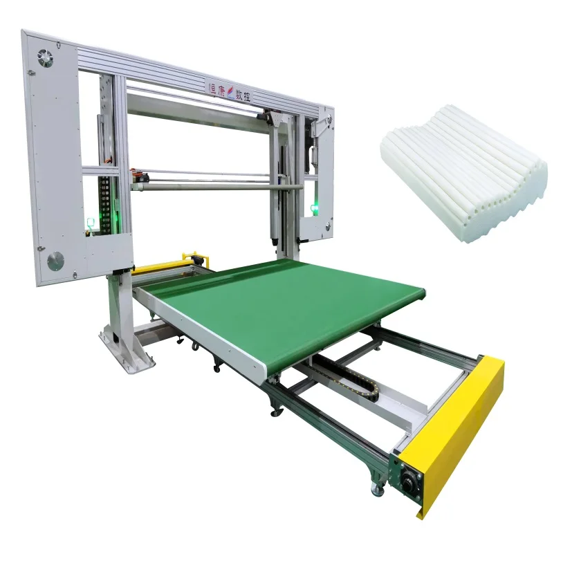 rigid foam cnc chipper cutting machine hk9.2 (horizontal saw)