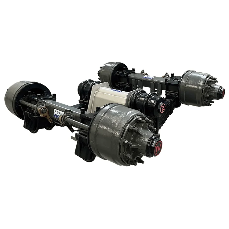 heavy type semi trailer parts factory suspension for bpw type axle 24T 32T bogie Suspension