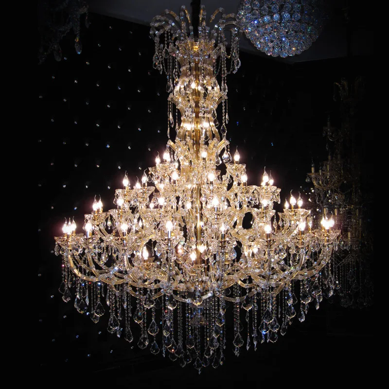 luxury big maria theresa chandelier asfour crystal lighting european candle crystal chandelier manufactures wholesale price
