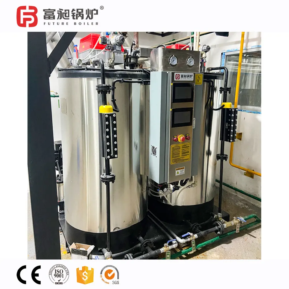 Intelligent Soft Waterprocessor Automatic 240kw 343kg/H Electric Vertical Steam Boiler Prices