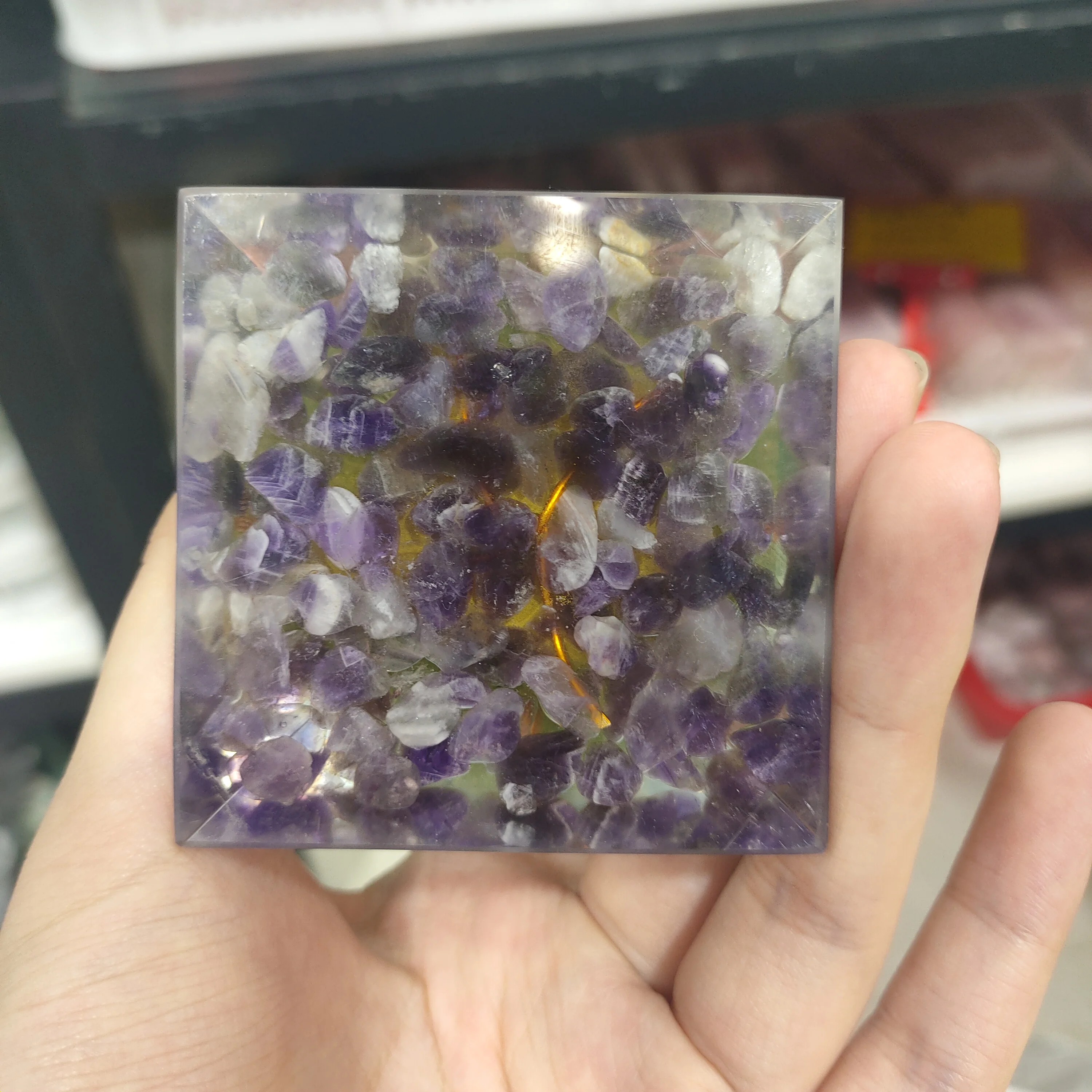 Wholesale Natural Crystal tower wand point Caribbean calcite tower for decoration