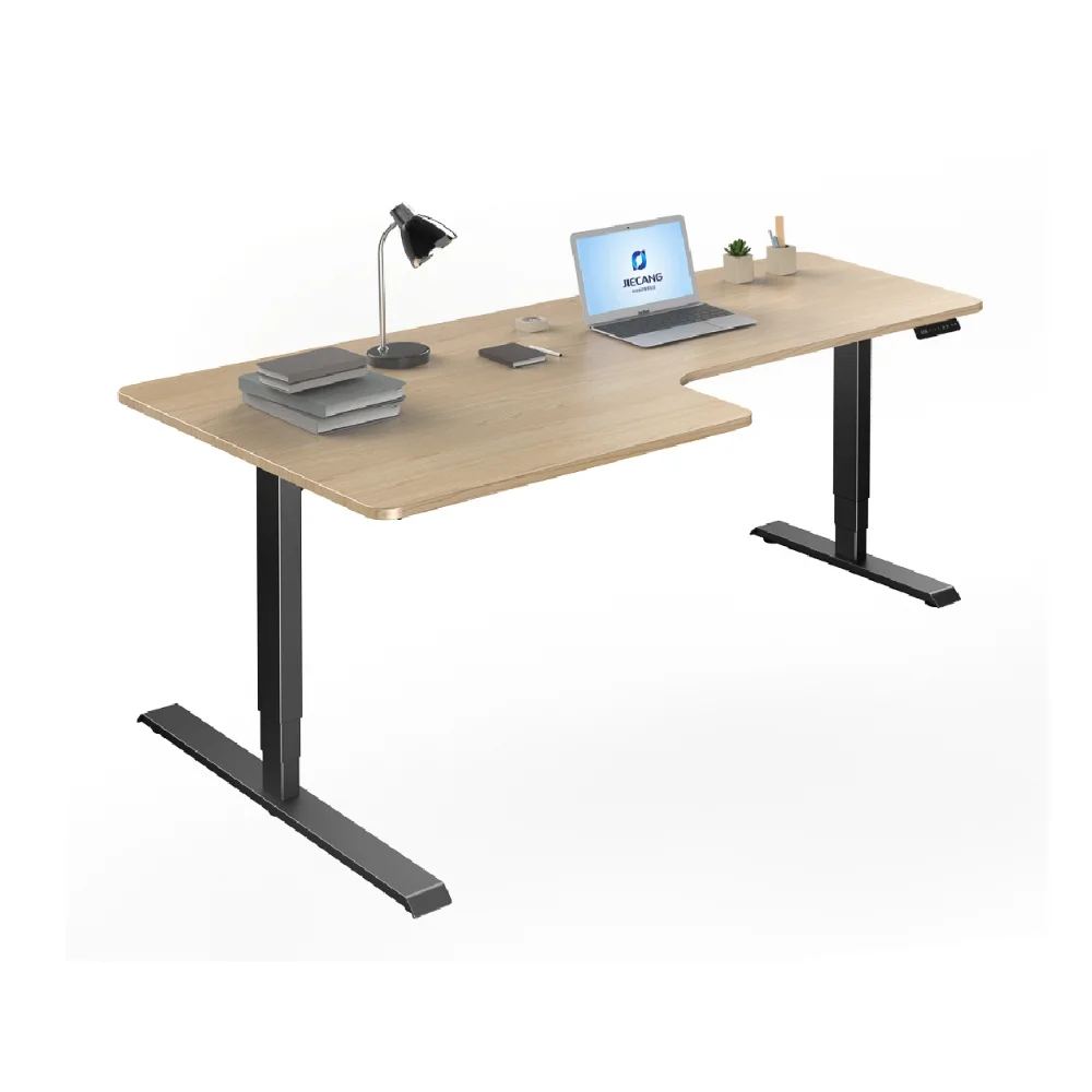 JIECANG JC35TL-R13R Luxury Home Office Custom Gaming Station L Shape Laptops Table Electronic Corner Computer Desk
