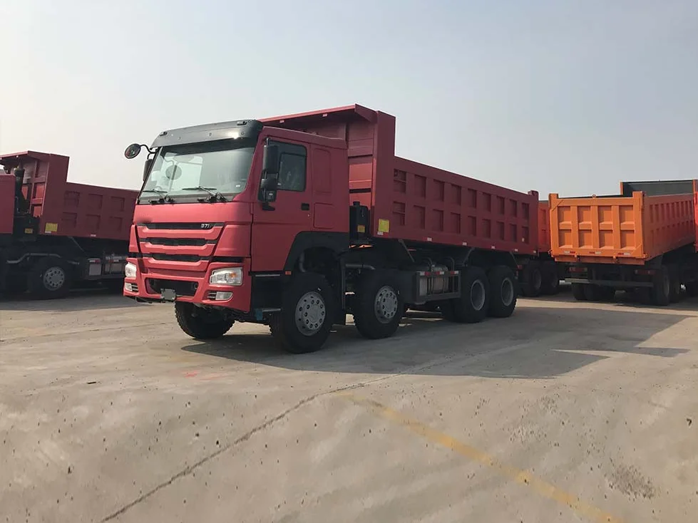 China Brand  8*4 Construction Dump Truck 12m3 Dump Truck