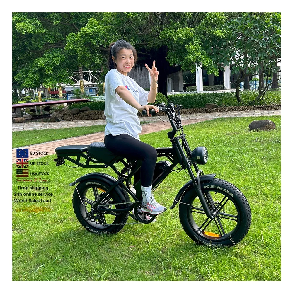 NL склад V20 для взрослых fatbike ebike полная подвеска 20-дюймовый Ретро Горный велосипед дешевый внедорожник