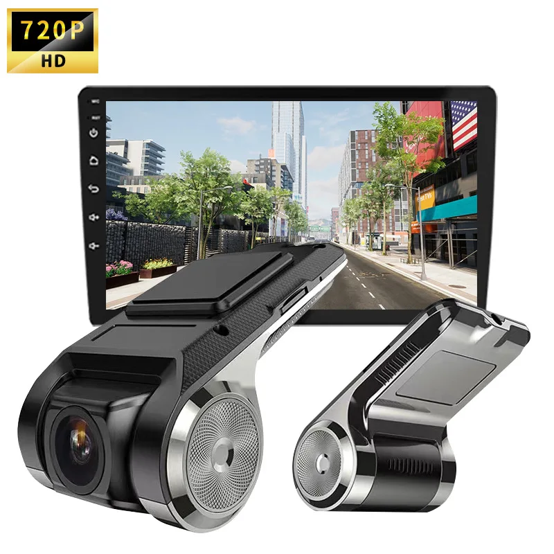 2024New Global Version  1080p Gps Smart Car Camera Android large screen USB interface car recorder