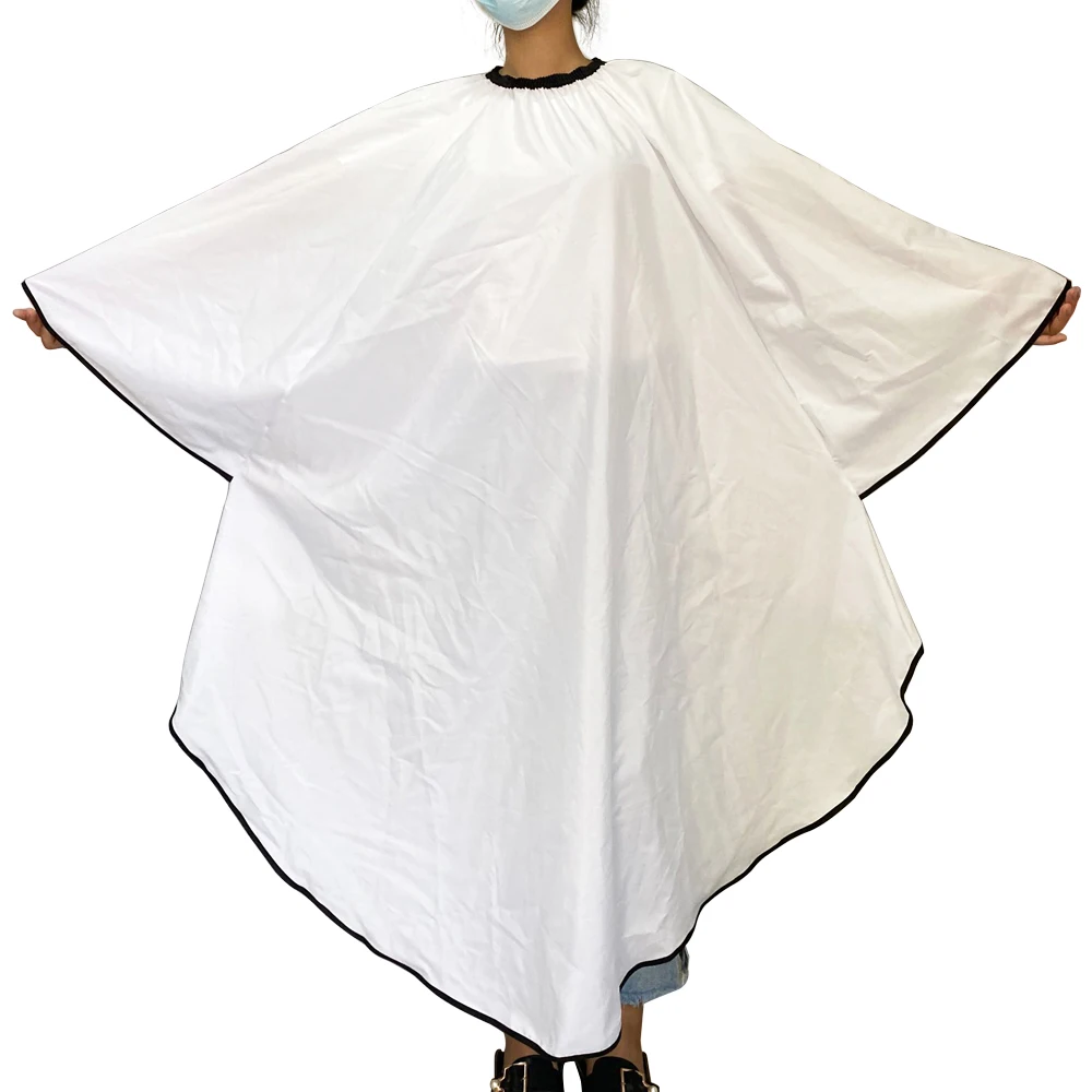 New Barber Cape Custom Logo Designs Salon Shop Black Soft Cutting Aprons Hair Hairdressing Cape For Men
