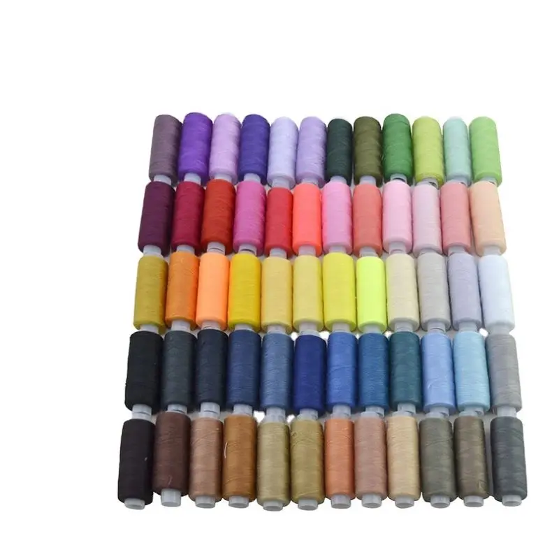 Household Polyester Thread Sewing Thread Box Set Sewing Accessories 60 Spools Sewing Thread Set