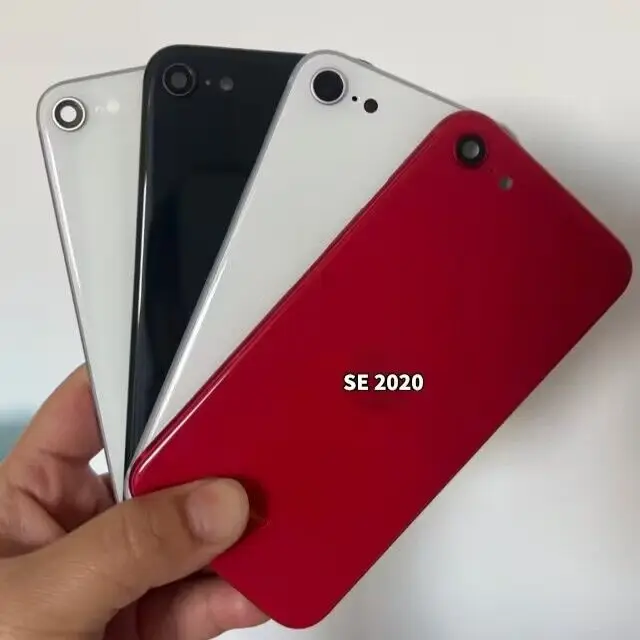 Factory price High Quality Middle frame For iPhone SE 2020 battery cover rear door housing replacement with logo