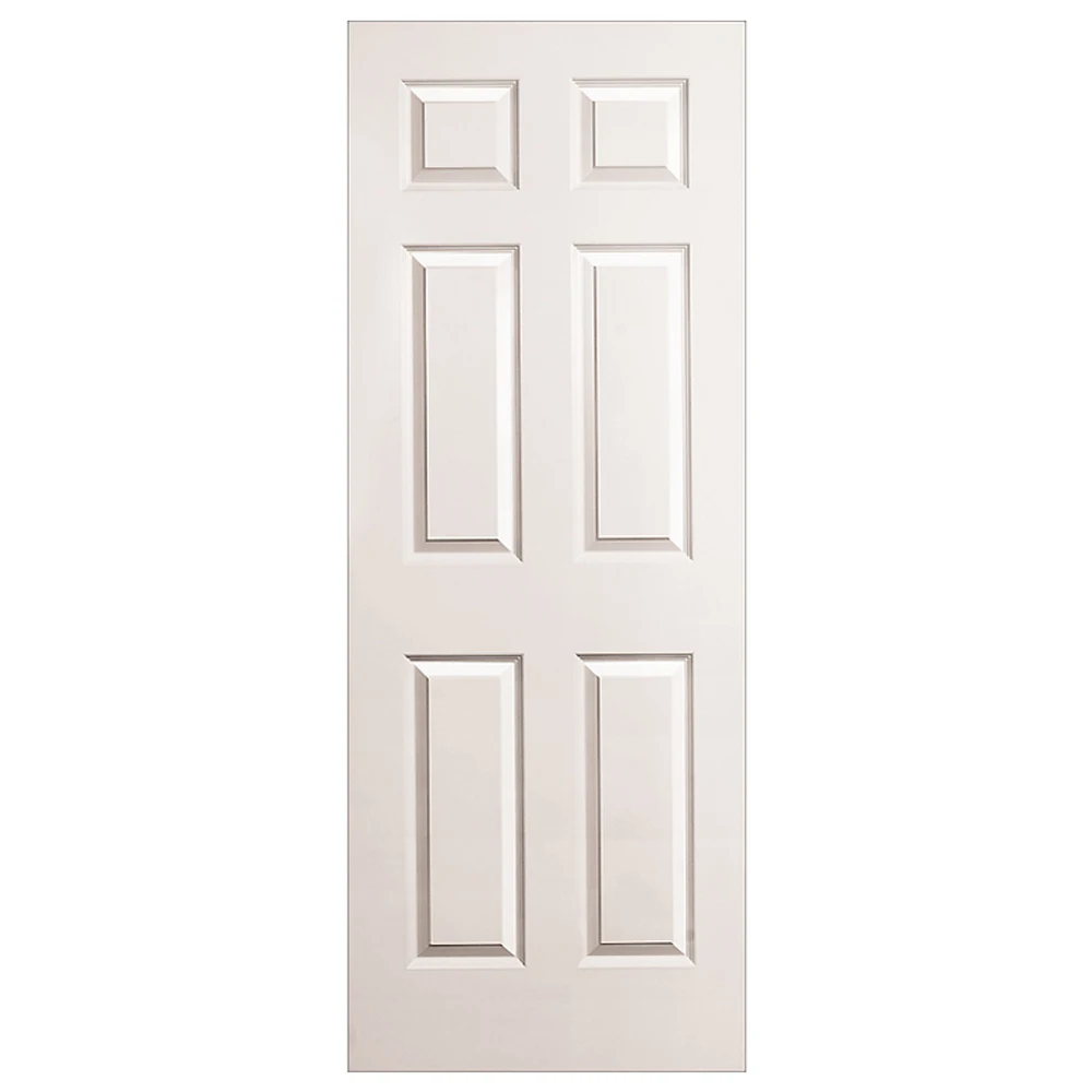 Hollow Core White Primed Hdf Door Slab Interior Wooden Molded Composite Door