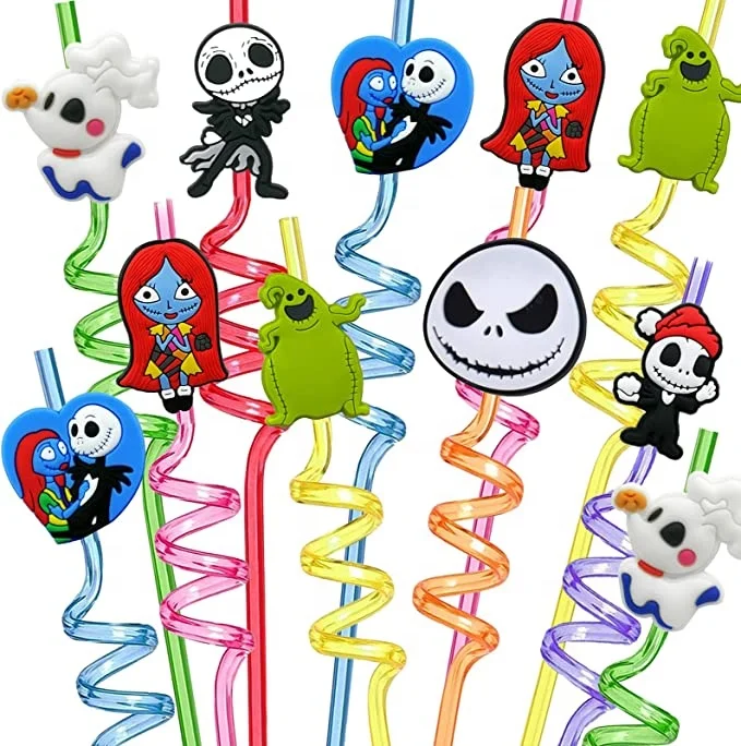 2022 New Arrival Halloween Straw Topper Charms Hocus Pocus Croc Charms