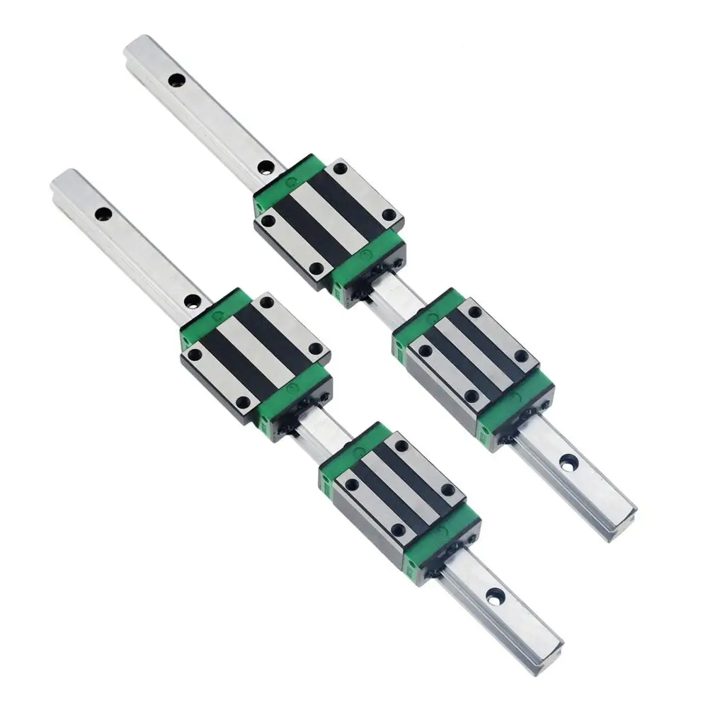 HGR20 Square Linear guide rail 6 set HGR20 - 400/860/1240mm + SFU1605 - 350/800/1120/1120mm ballscrew + BK12 BF12 CNC parts