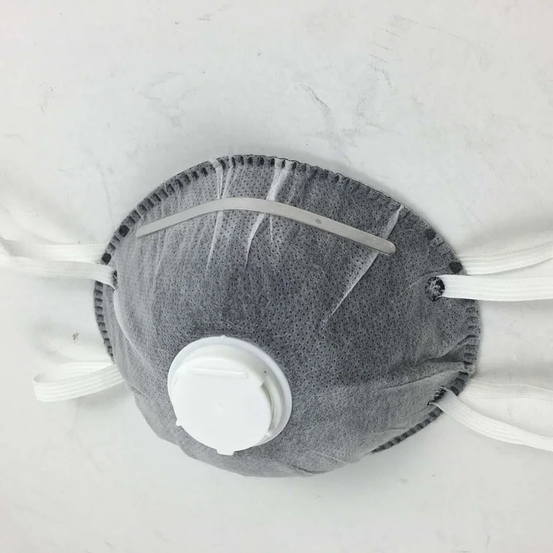 Factory Pricenon Woven Activated Carbon Mask FFP3 En149 Meltblown With Valve Mask