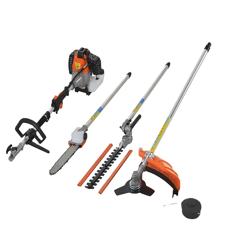 high quality gasoline 5200 pole saw 4 in 1 petrol brush cutter multi functional tools