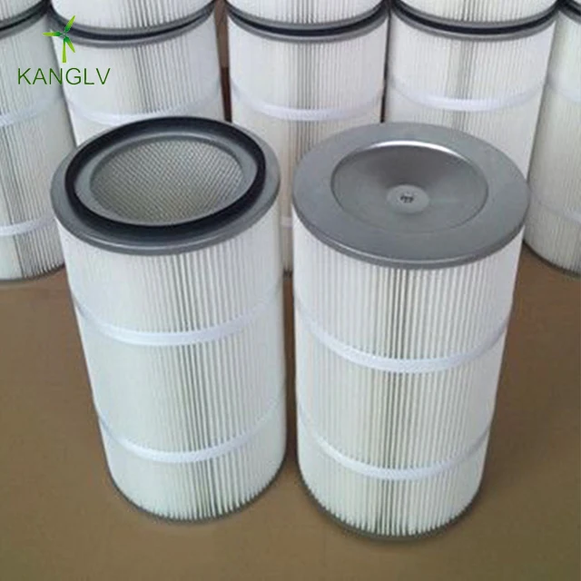 Заводская прямая промышленная воздушная Порошковая пылеулавливающая огнестойкая пылеулавливающая фильтрующая картридж пылеулавливающий фильтр для дробеструйной машины